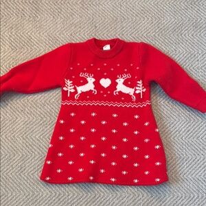 3/$15 SHEIN Reindeer Knit Dress